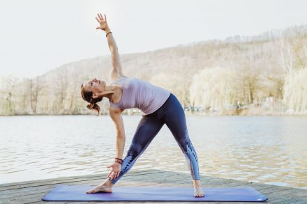 Yoga in Übach-Palenberg und Baesweiler Utthita Trikonasana